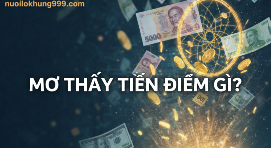 mơ thấy tiền đánh lô đề gì