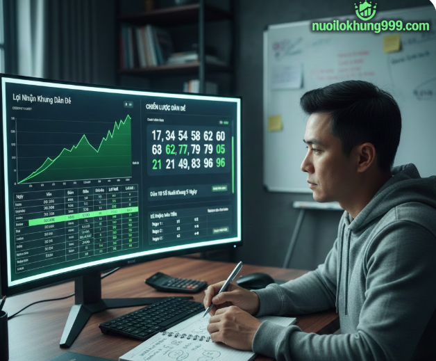 Nuôi dàn đề chuẩn xác – Chiến lược nuôi đề theo dàn 10–70 số hiệu quả nhất tại nuoilokhung999.com