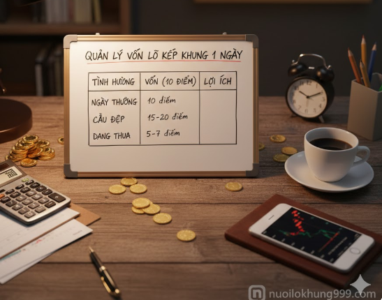 3 cách bắt lô kép khung 1 ngày