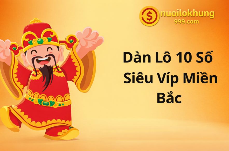 Dàn lô 10 số siêu vip miền Bắc hôm nay – Logo nuoilokhung999.com