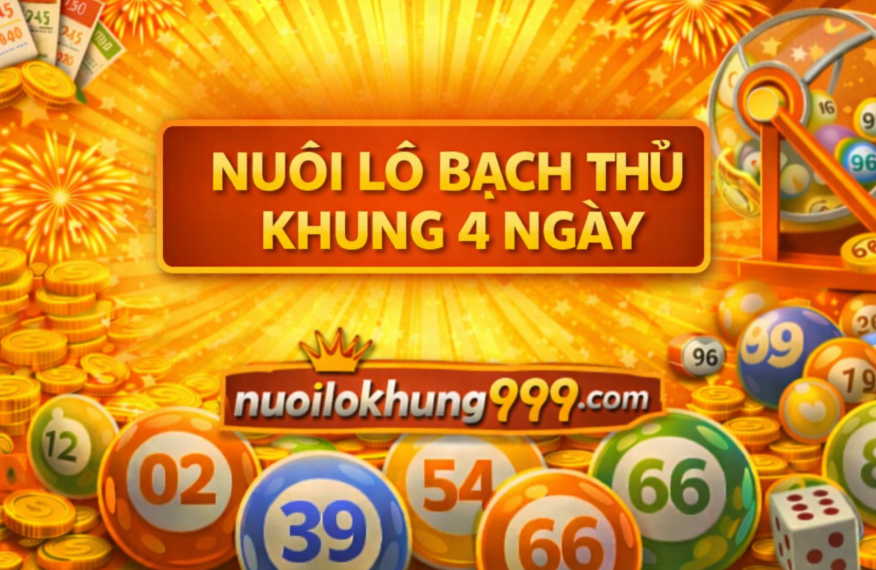 Nuôi lô bạch thủ khung 4 ngày
