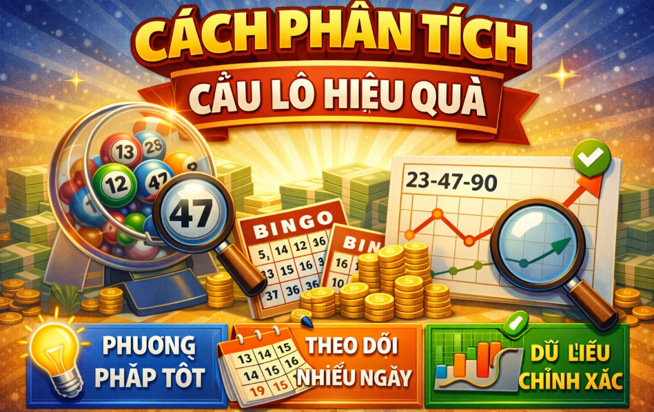 Cách phân tích soi cầu 24h hiệu quả