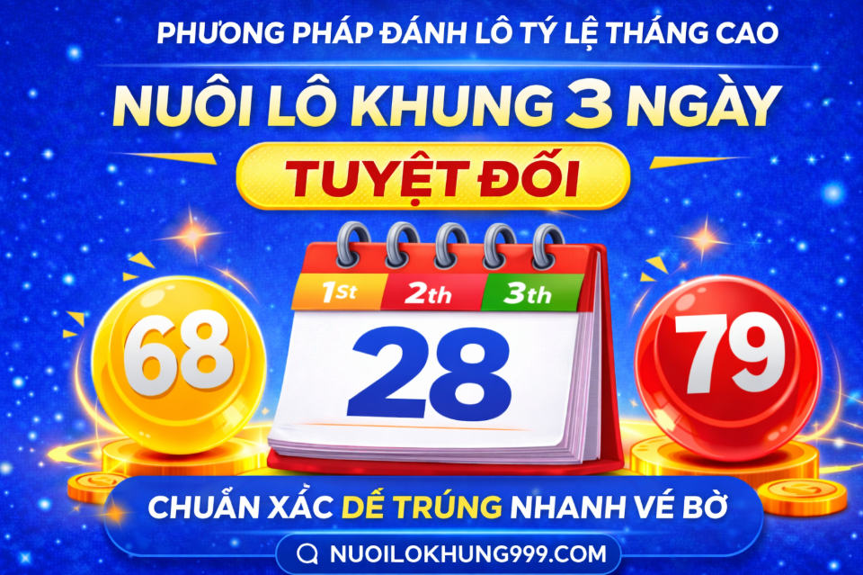 Nuôi lô khung 3 ngày tuyệt đối tại nuôi lô khung