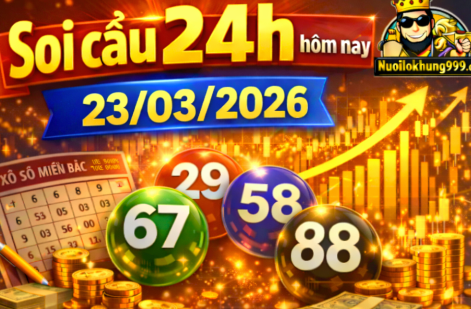 Soi cầu 24h hôm nay 23/03/2026