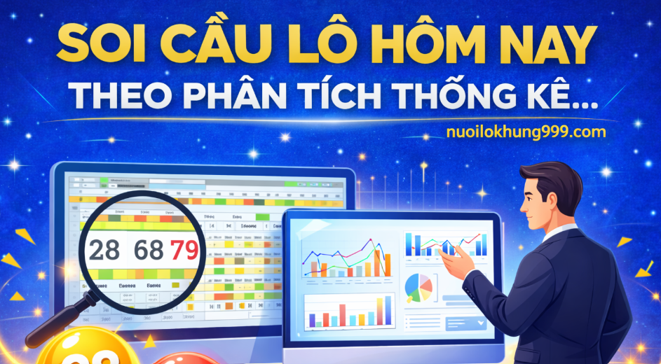 Soi cầu lô chính xác 100 đánh lô không lô tại nuoilokhung999