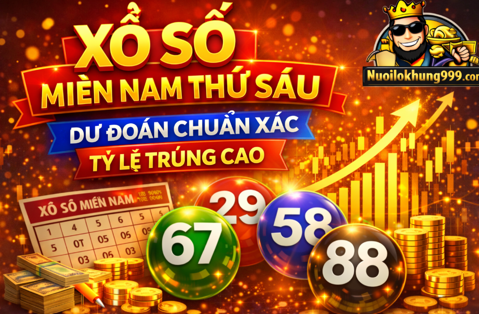 Xổ số miền nam thứ sáu tại nuôi lô khung 999