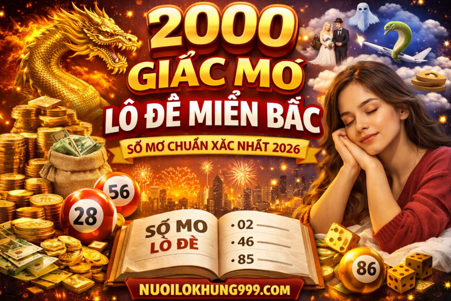 2000 Giấc mơ lô đề miền bắc tại nuôi lô khung 999