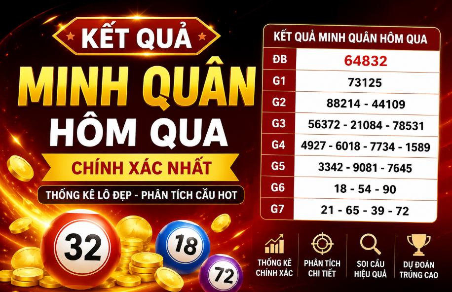 Kết quả minh quân hôm qua tại nuôi lô khung 999