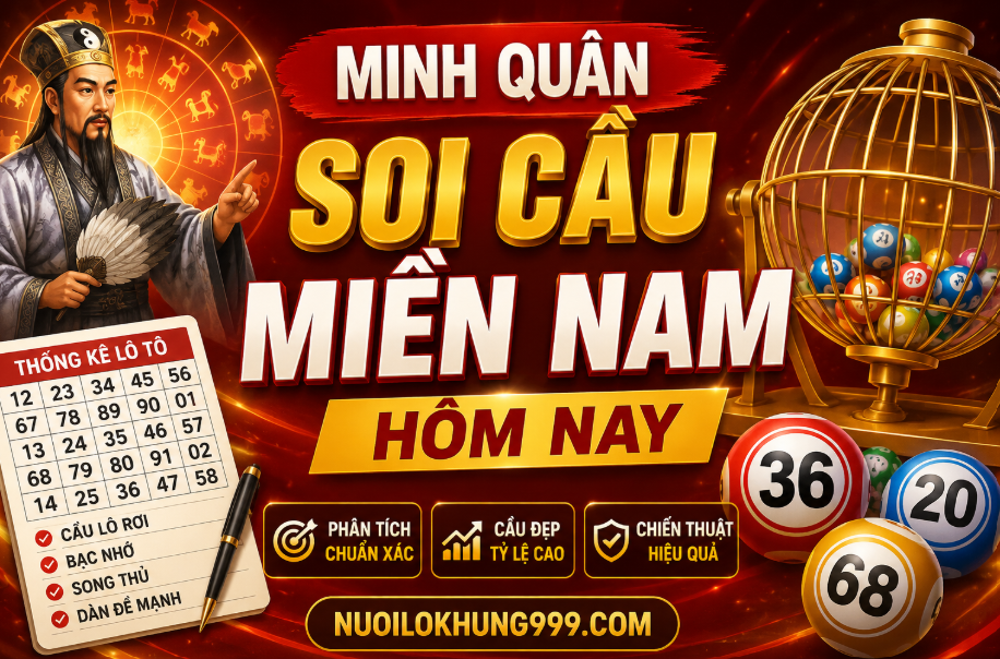 Minh quân soi cầu miền nam tại nuôi lô khung 999
