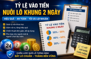 Tỷ lệ vào tiền nuôi lô khung 2 ngày