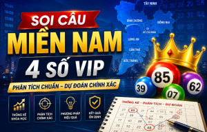 Soi cầu miền nam 4 số vip hôm nay