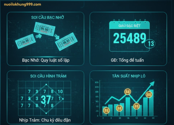 Phương pháp soi cầu nuôi lô khung 1 2 3 5 7 ngày